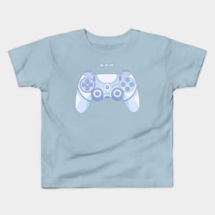 Cute game controller Blue Kids T-Shirt